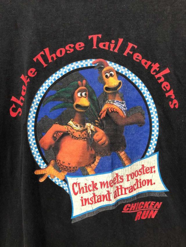 Chicken Run Shake Those Tail Feathers Short Sleeve Unisex Tee Shirt Cotton 8D586 Unisex T-Shirt XXXL