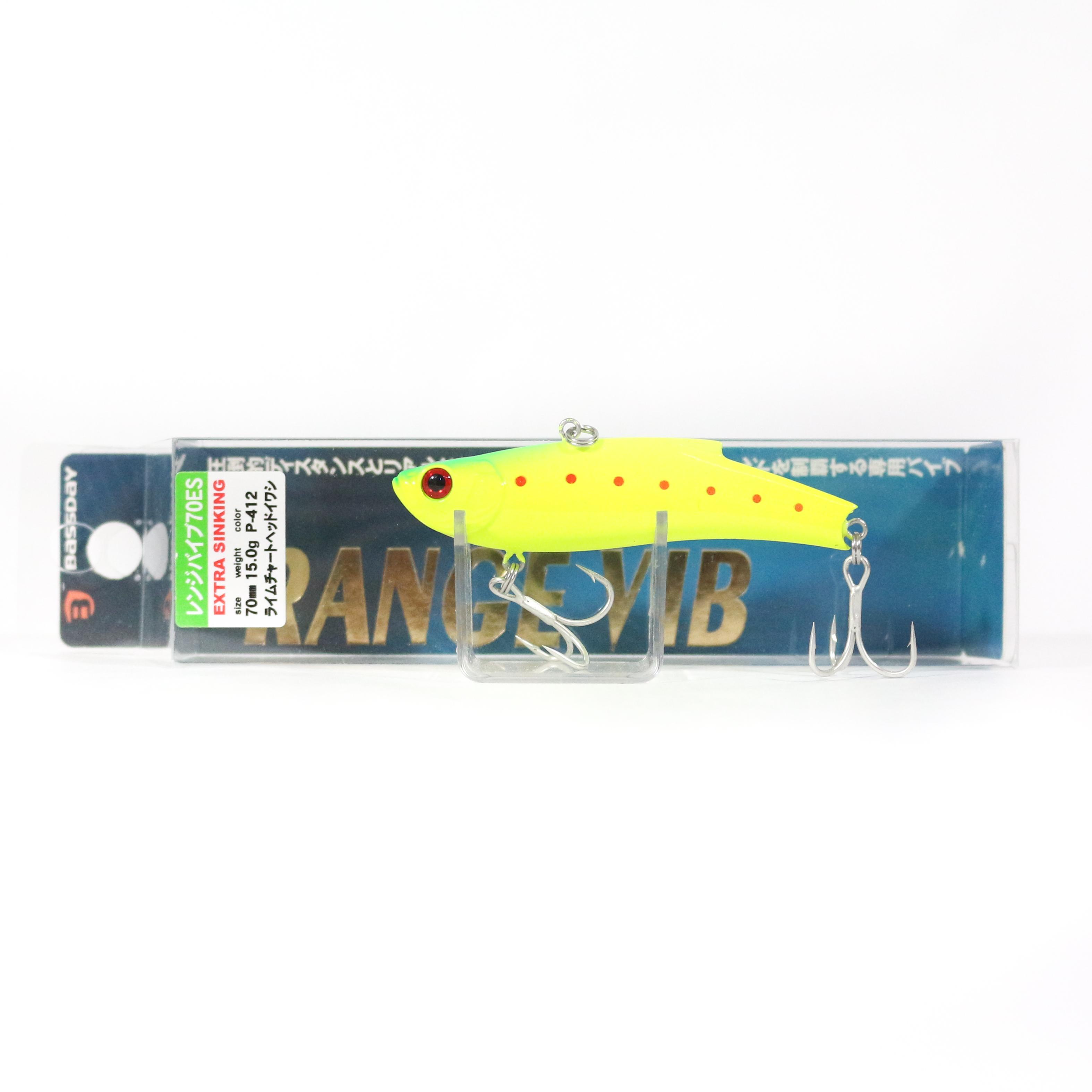

Bassday Range Vibe 70 ES Экстра тонущая виброприманка P-412 (0731)