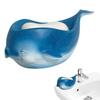 Soap Dish Whale-shaped Self-draining Soap Holder Easy-to-clean Bathroom Decor Reusable Shower Soap Box Design for Organized Bath