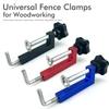 Aluminum Alloy Rotating Fence Clamp Adjustable Frame 360 Rotating Woodworking Clamp Fast Fixed Dedicated Fixture G Clip