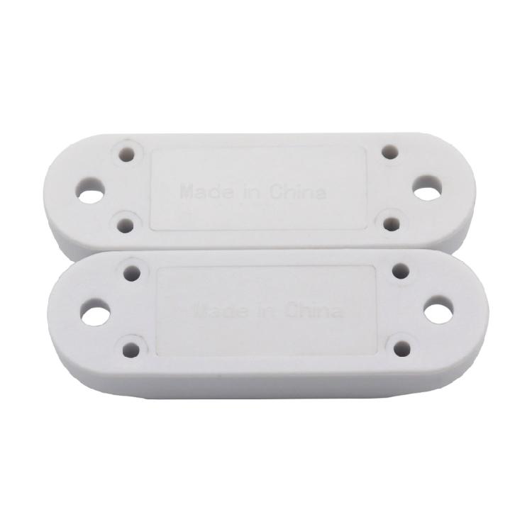 Versatile White Magnetic Door Catches Easy To Mount Door Retainer Magnetic Hatches Latches Pair for Caravans & Vessels
