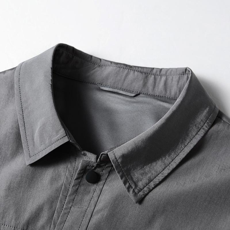 Autumn and Winter New Lapel Shirt Version Top Middle-aged and Young Light Luxury Business Casual Jacket