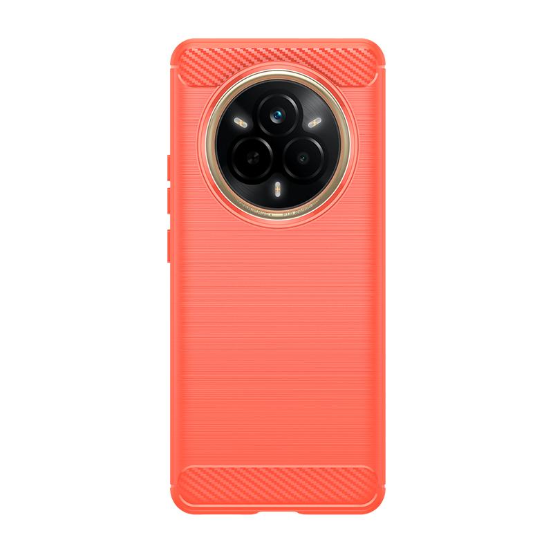 For Realme 14 Pro Case Cover OPPO Realme 14 Pro Capas New Carbon Fiber Phone Bumper Shockproof TPU Silicone Fundas Realme 14 Pro