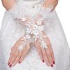 1 Pair Classic Bride Gloves Flower Finger Hook Lace Gloves  Wedding Ceremony