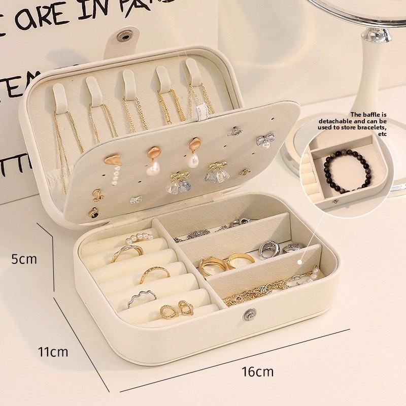 Jewelry Box Vintage Jewelry Storage Box With Multiple Compartments For Travel And Gift Use
