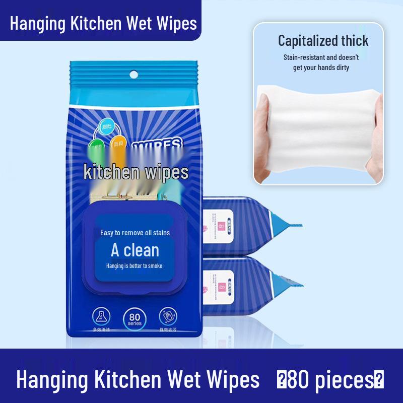 Large Disposable Hanging Kitchen Cleaning Wipes