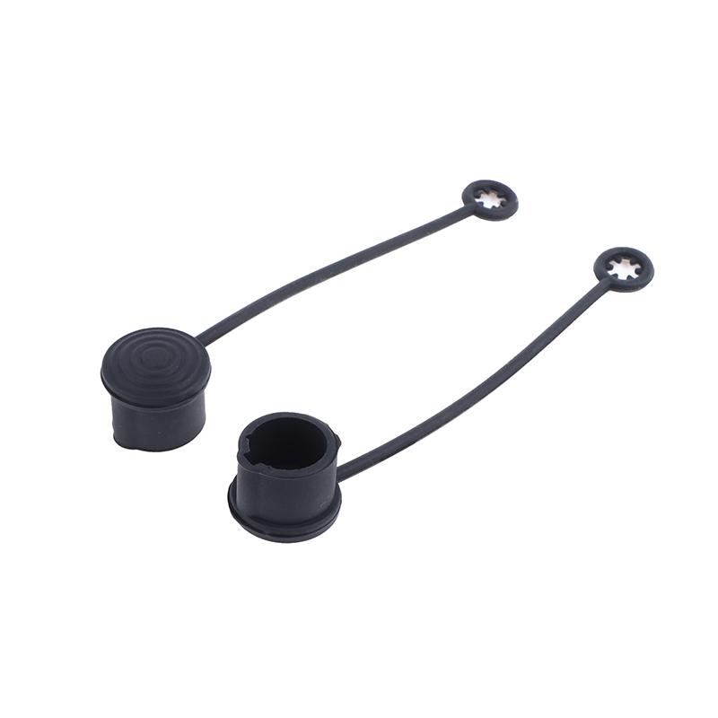 2 Pezzi Coperchio Antipolvere in Silicone Per Spine di Alimentazione Audio di Rete Connettori Speaker Xlr 6.35Mm Tappo Protettivo Impermeabile