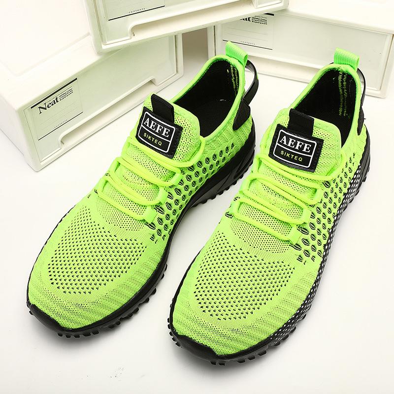 MAEDEF 2024 Herren Sommer Lässig Bequem Atmungsaktiv Sportschuh Mode Schnüren Outdoor Mesh Laufschuhe Sportlich Wanderschuh
