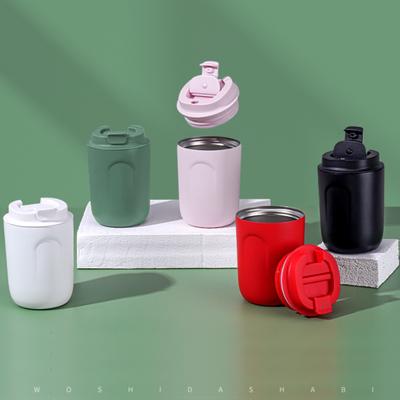 220 ml Nerezový mini šálek na kávu Láhev na vodu Netěsná autovakuová baňka cestovní izolovaná láhev termohrnek