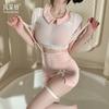 Sex Underwear Pure Desire Cute Nurse Uniform Sexy Hip Strap Skirt Small Chest Suit Pajamas Women