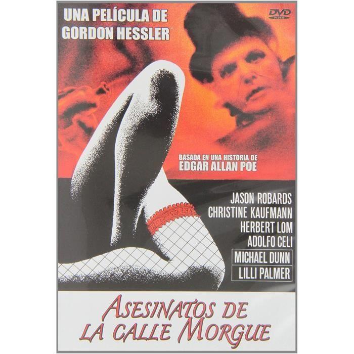 Murders In the Rue Morgue (1971) (Asesinatos De La Calle Morgue, Importé d'Espagne, Langues Sur Les Détails)