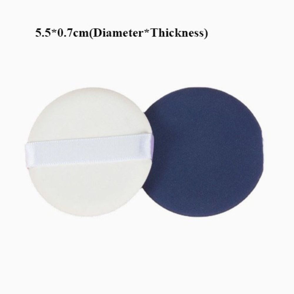 2pcs High Quality Mini Round Air Cushion Puff Dual-Use Lightweight Foundation Sponge Thin Dry Wet Beauty Tool