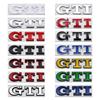 AUYGS1 Decals Metal Car GTI Logo Rear Trunk Emblem Stickers for Volkswagen Golf 4 5 6 7 8 Passat Jetta Polo Touareg GTD GLI Touran
