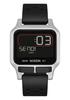 Nixon Heat Watch for Men and Women, Silver, A1320130-00 [Officially Imported]
