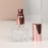 Portable 10ml Rose Gold Perfume Spray Perfume Spray Water Cube Perfume Sample Bottle Perfume Bottles