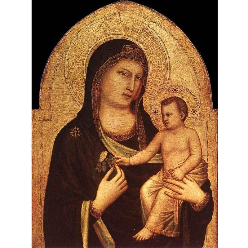 DIY Religious Icon 5D Diamond Painting Full Drill Cartoon Diamond Embroidery Cross Stitch Mosaic Rhinestone Home Decor