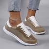 Spring New Women's Sports Shoes, Fashionable, Breathable, Lightweight, Non-slip, Wear-resistant, Casual Sports Shoes, Flat Shoes