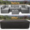 Outdoor Chair Cover & Sofa Table Cover, Garden Furniture Protection from Rain, Snow, Dust
