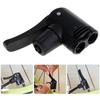 1/2pcs Double-head Adapter for Pump Nozzle of Bicycle Tire Pump with Inflator Bike Pump Bicycle Accessories