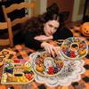 Halloween Tray Boo Cheese Tray Party Serving Board Wooden Platter Party Supplies For Holiday Decor Fall Food Table Indoor