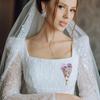 Flower Bouquet Clip Brooch Wearable Floral Pin for Wedding Party Bridal Corsage Dress Hat Shawl Decoration Ladies Bride Gift