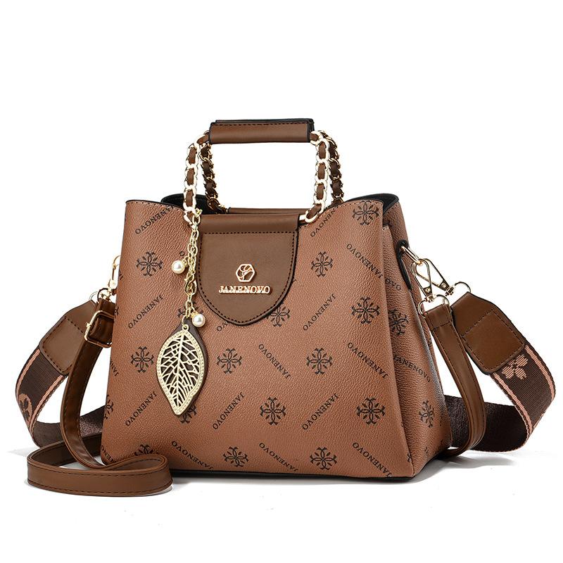 

Нові жіночі сумки через плече великої місткості для брендових дизайнерських жіночих гаманців і сумочок Шкіряні вінтажні сумки-мессенджери