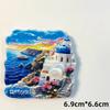Griechenland Souvenirs Athen Parthenon Tempel Santorini Kühlschrankmagnete Heimdekoration Hochzeitsgeschenke Zeus Kühlschrankaufkleber