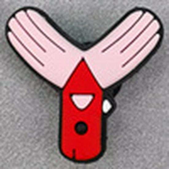 Animal Letter Shoe Charms: Creative Cartoon Detachable Buckles for Garden Clogs