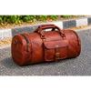 Personalized Leather Duffle Bag Travel Carry-on Luggage Overnight Gym Weekender Bag Unique Groomsmen Gift Oversized Duffel Bag