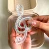 Non-Slip Musical Note Hair Clip Solid Color Shark Clip Headwear Hair Claw Clips  Hair Accessories