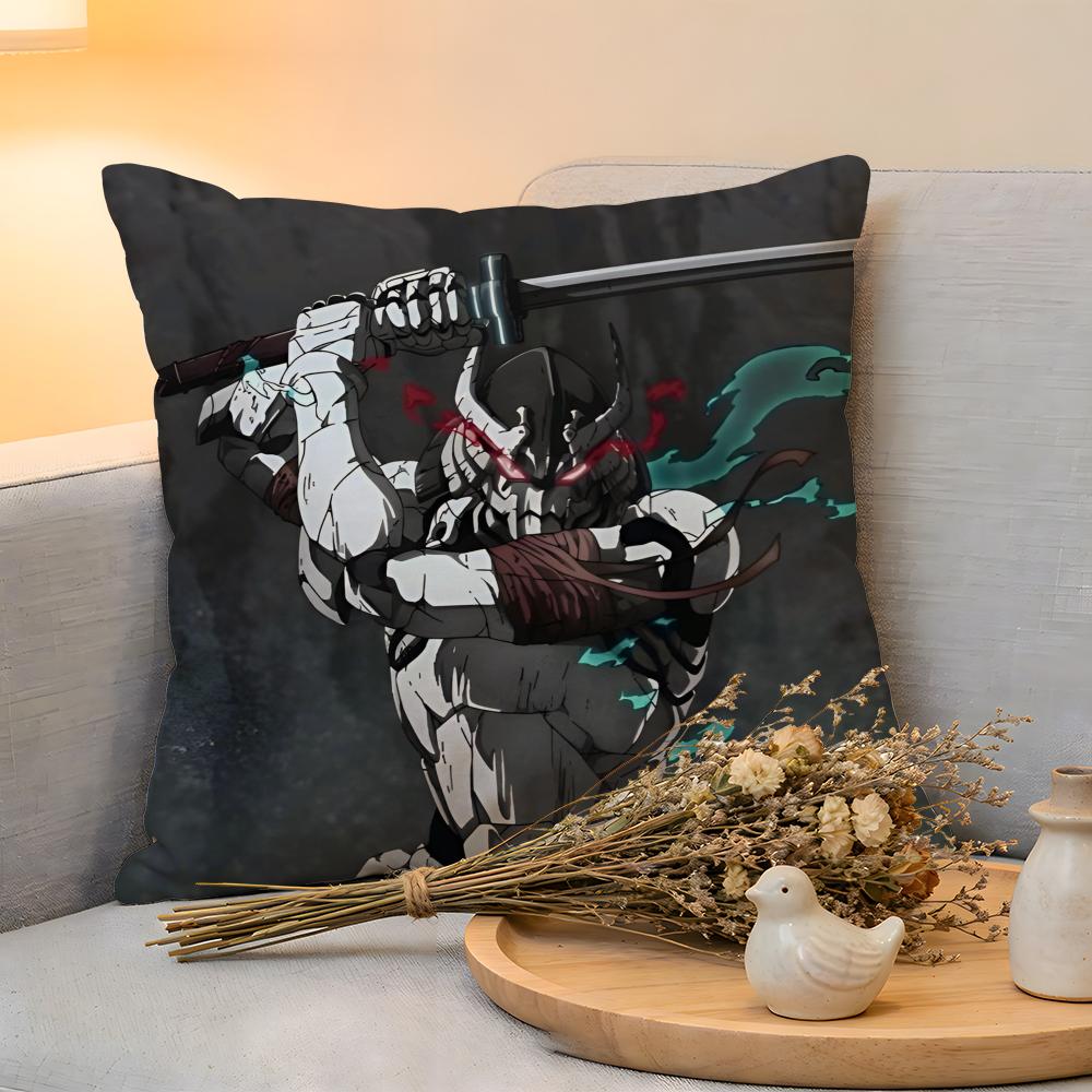 Cushion Cover Linen SkinFriendly Soft Decorative Case For Sofa Home Decor Anime SShangriLa Frontier Pillow Cover
