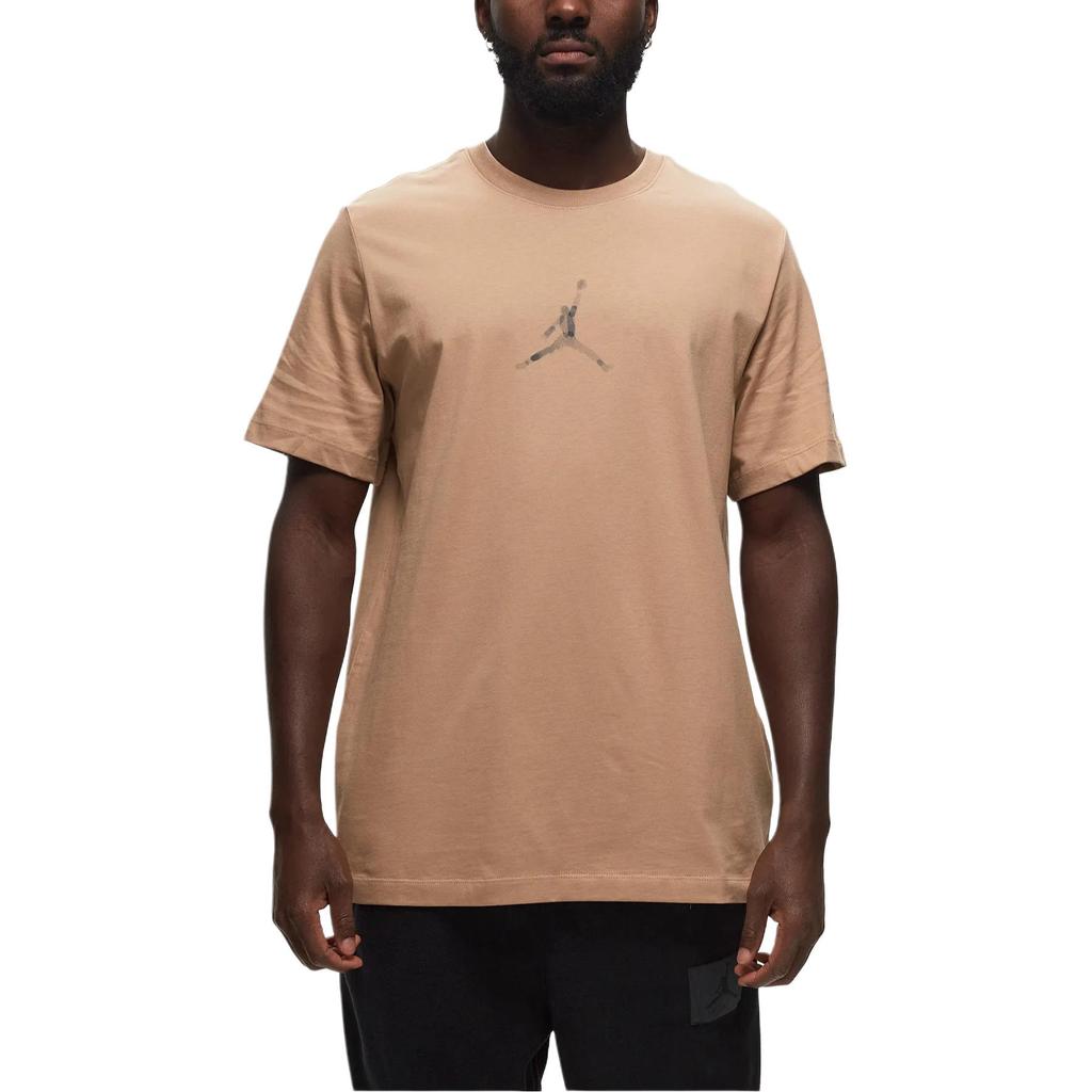 New Jordan T Shirts Men's Brown FD7029-200