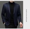 Herren Leichter Luxus Wollanzug - Schlank geschnittene Jacke für Herbst/Winter