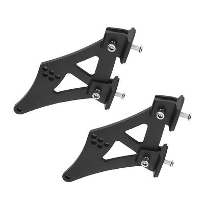 Soportes de Montaje para Alerón de Coche, Aleación de Aluminio CNC Patas de Montaje para Alerón Trasero de Competición Alto