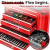 12 Pcs Tool Box Magnetic Labels with Icons, Automotive Toolbox Magnet Stickers