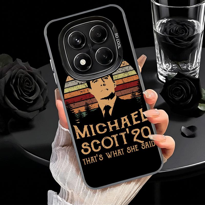 

The Office Tv Show Shockproof Phone Case for Xiaomi Redmi Note 15 14 13 12 Pro Plus 11 11S 11T 5G Cover Anti Fall Fundas Redmi Note 13 Pro 5G
