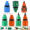 4/7mm and 8/11mm Hose Car Washing Fast Joint 16mm Nipple Interface Quick Connector Garden Micro-Drip Irrigation Fittings 2Pcs