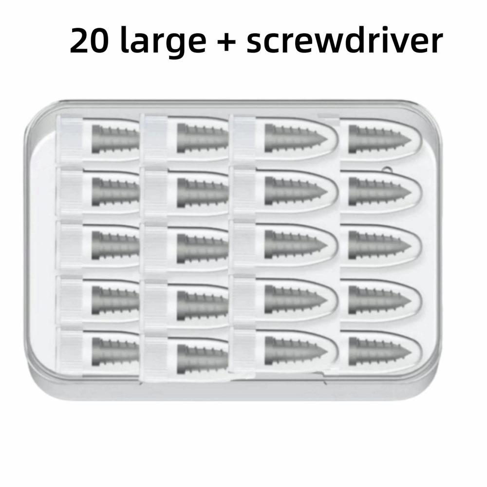 New 10/20/30/40/50PCS Rubber Car Vacuum Tyre Repair Nail Kit Screw in Car Tire Accessorie Tire Repair Rubber Nails Kits