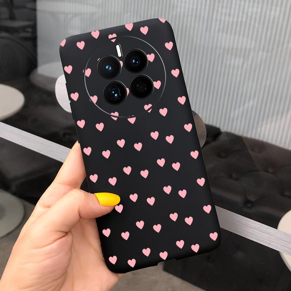 For Huawei Mate 50 Pro Case 2022 Cute Cartoon Cat Painted Soft TPU Protective Cover For Huawei Mate50 Pro DCO-LX9 CET-LX9 Fundas