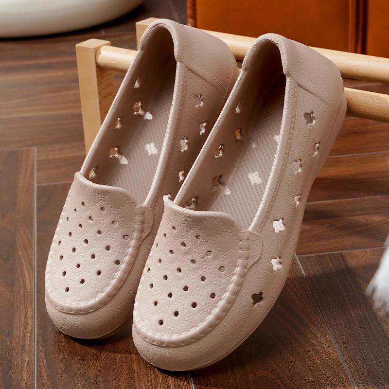 Fashion women's shoes summer 2025 sale shoes Korean-style women's breathable casual shoes Lightweight soft-soled sandal EVA shoe