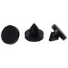 12pcs 13mm/1/2" Rubber Silencer Shock Absorber Silicone, Rubber Rubber Door Stop Stud  Wall
