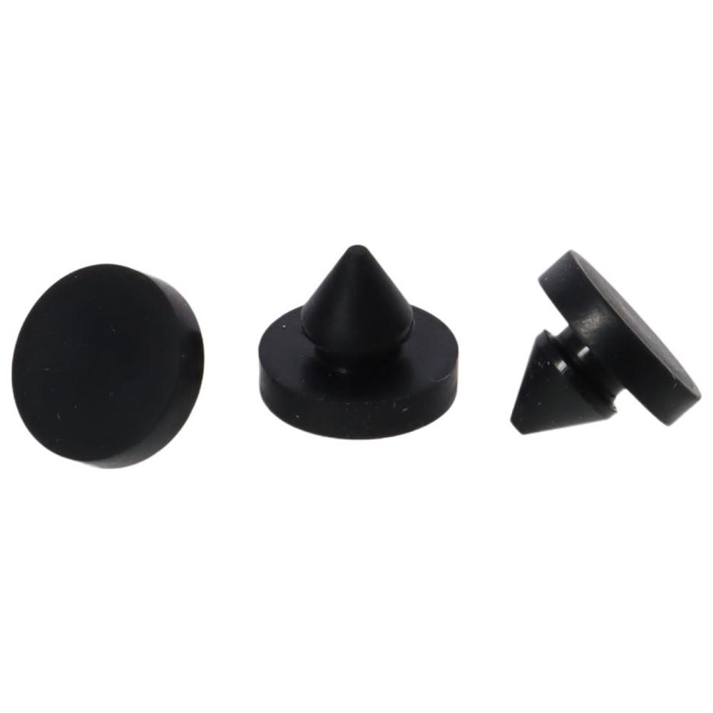 12pcs 13mm/1/2" Rubber Silencer Shock Absorber Silicone, Rubber Rubber Door Stop Stud  Wall