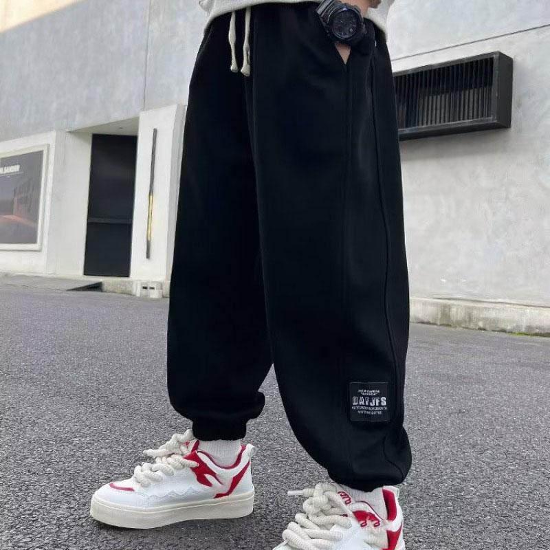 

Зимние теплые спортивные штаны для мальчика, детские толстые флисовые повседневные брюки в стиле хип-хоп, спортивные брюки, детская одежда 110