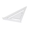 Carpentry   Ruler Aluminum Alloy with   and   Scales   Ruler Protractor for Engineer Carpenter