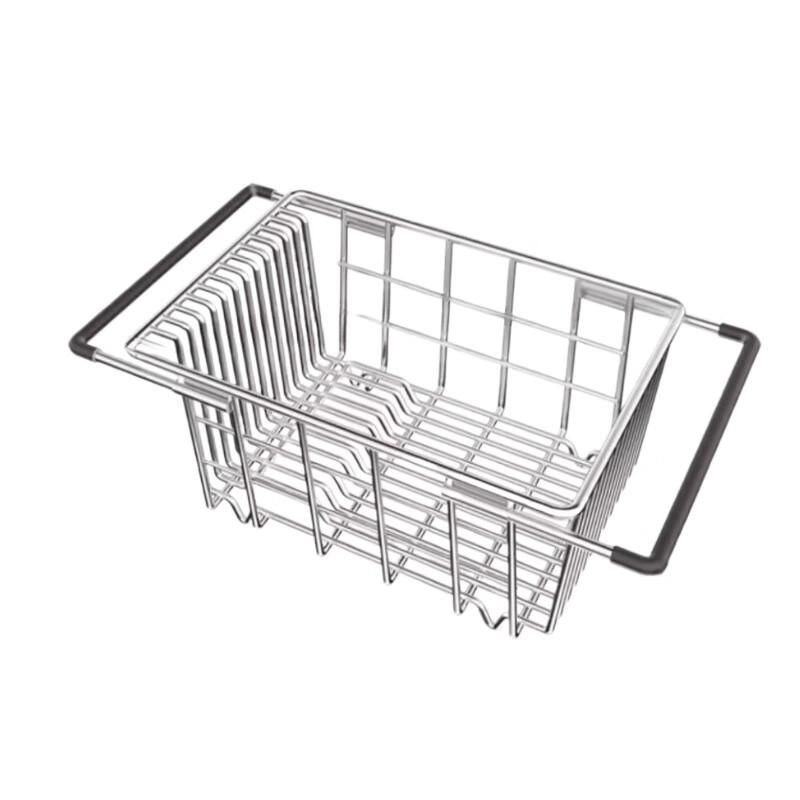 Beifu Deepened Stainless Steel Sink Drain Basket with Chopstick Holder