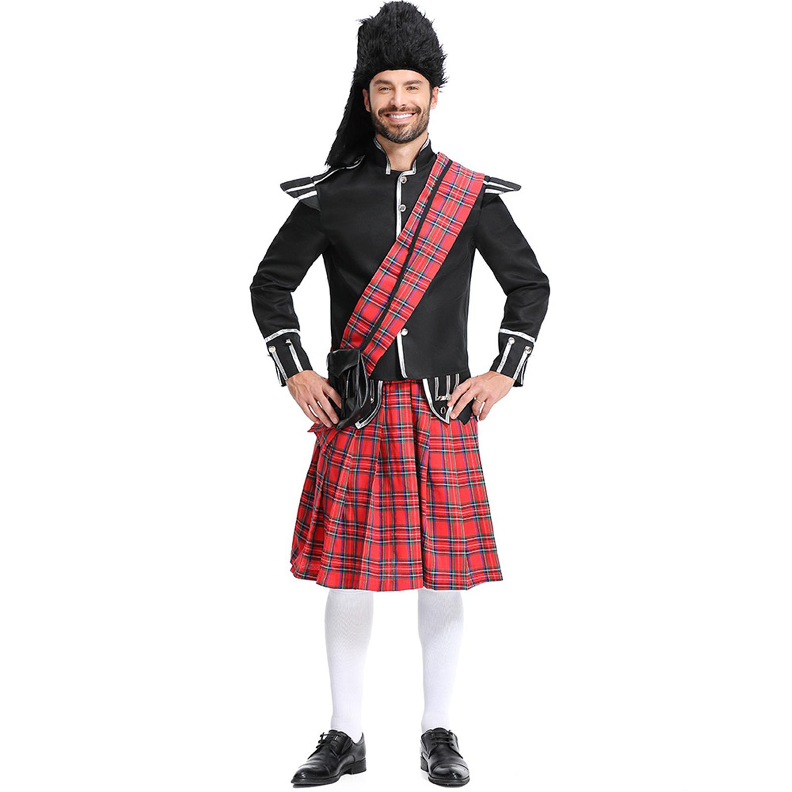 Vīriešu skotu uzvalks Kilt aksesuāri Īru