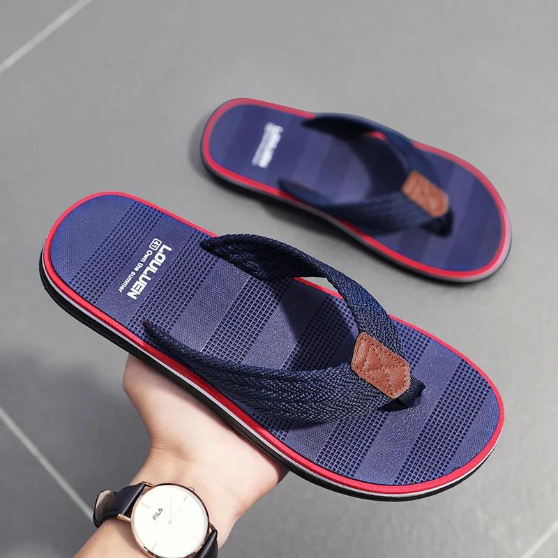 Beach Flip Flop Summer Men's Slippers Massage Sandals Fashion Breathable Casual Shoes 2024 New Hot Shoes Zapatos Hombre  Shoes