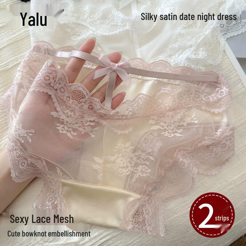 

Женские чувственные трусы из французского кружева Yalu XL