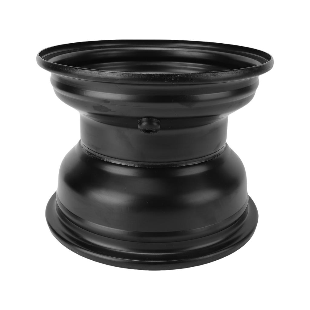 8 tum 18X9.50 8 ATV Hjul Fälg Nav Höghållfast Metall Go-kart Hjulfälg för Golfbilar Svart