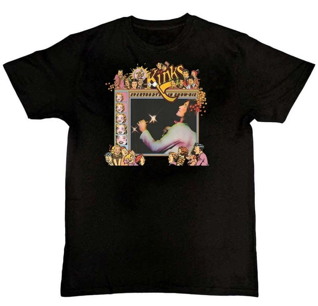 Vintage the Kinks Graphic Print Mens T-Shirt XL